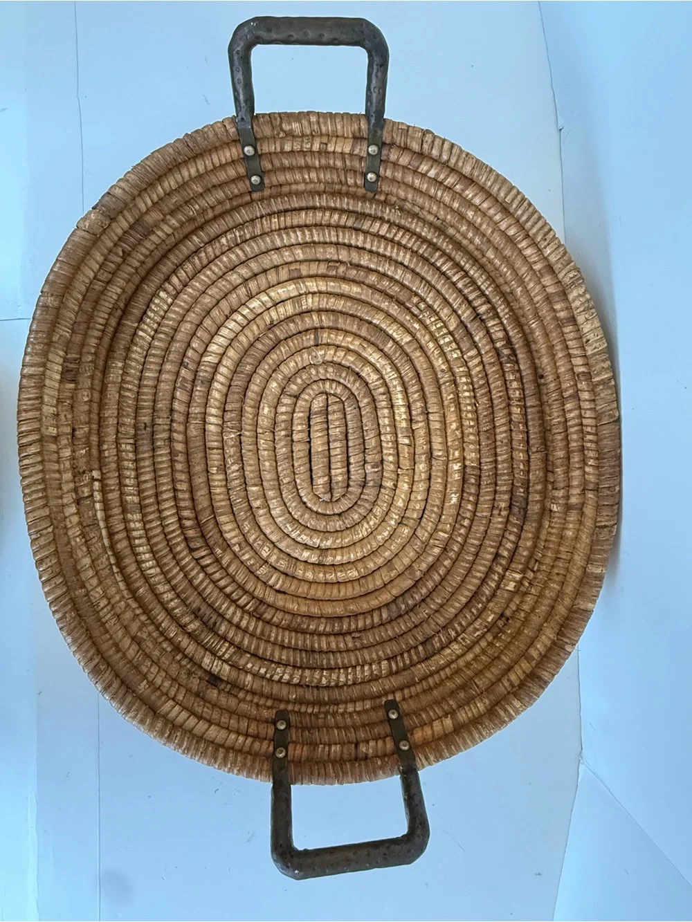 Pottery Barn handcrafted woven